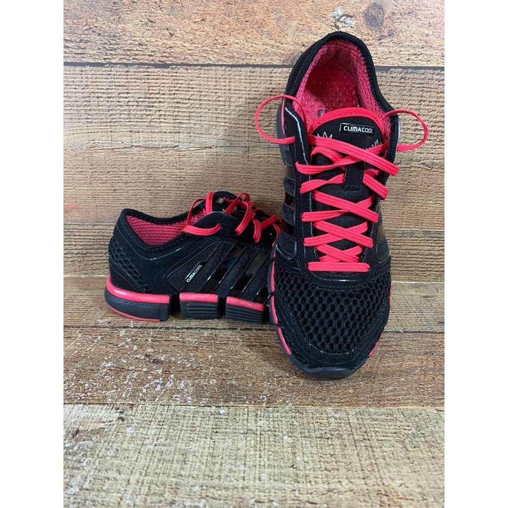 Women's ADIDAS 606003 Black Pink Running Shoes Size 9